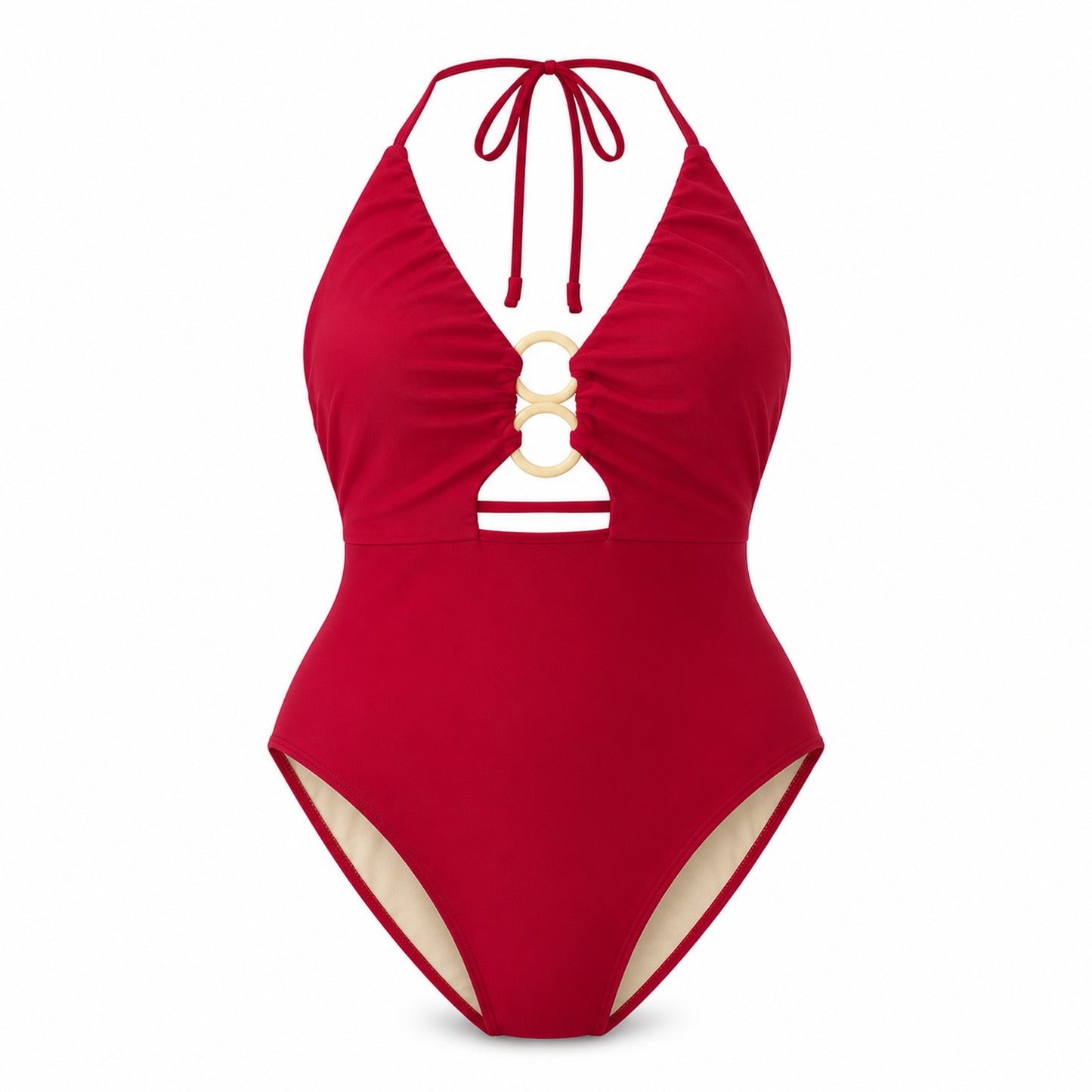Coast Tempo Ruby Rush Ring One-Piece close fabric and construction detail
